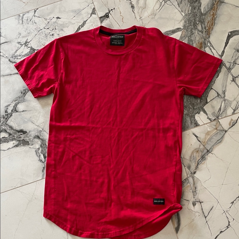Red t shirt from hollister